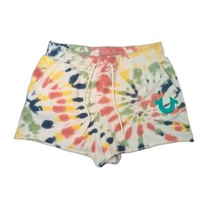 True Religion Women's Tie-Dye Lounge Shorts Size Large